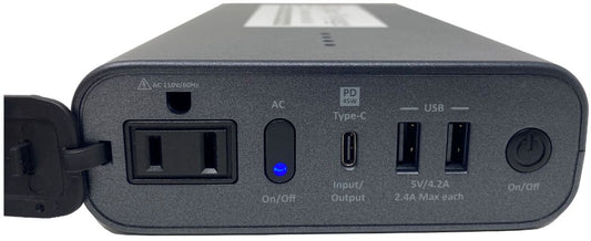 Zopec VOYAGE PD45W USB-C Power Bank & CPAP Battery Backup