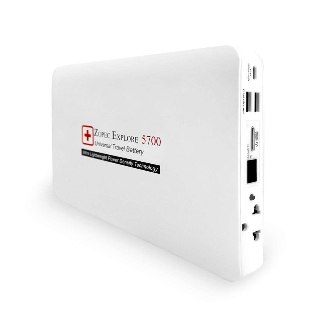 Zopec EXPLORE 5700 Universal Travel CPAP/BiPap Battery (up to 3 nights) - Only 2.5 lb and 1" Thin.