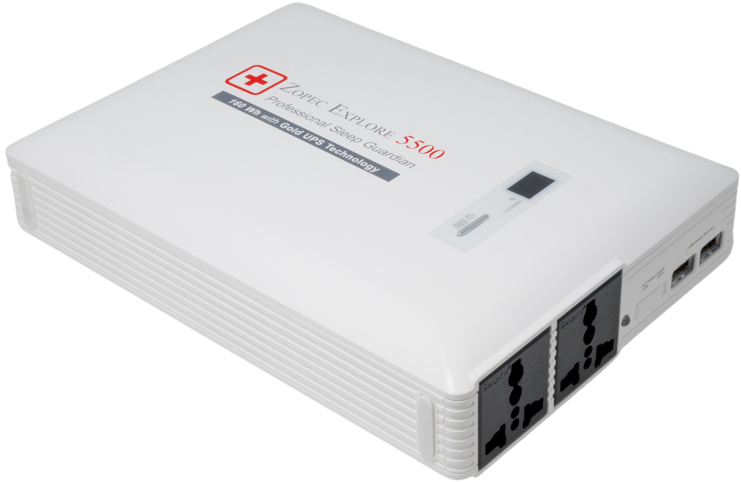 Zopec EXPLORE 5500 Universal CPAP UPS Backup Battery (Humidifier Only. NOT FOR HEATED TUBE.)