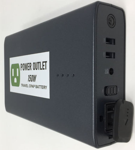 Power Outlet Universal Travel CPAP Battery (Up to 2 Nights)