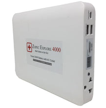 Zopec EXPLORE 4000 Universal Travel CPAP Battery (up to 2 nights) - Only 2.0 lb. and 1" Thin!