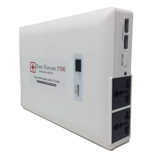 Zopec EXPLORE 5500 Universal CPAP UPS Backup Battery (Humidifier Only. NOT FOR HEATED TUBE.)