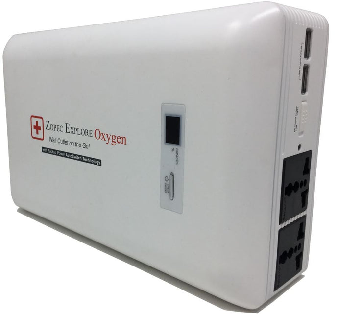 Zopec EXPLORE Oxygen Universal CPAP/BPAP UPS Backup Battery (for Using Both Humidifier and Heated Tube)