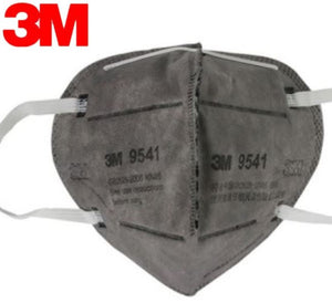 3M 9541 KN95 Particulate Respirators (Earloop, Activated Carbon, No Valve) - FDA Approved for Covid-19 Protection