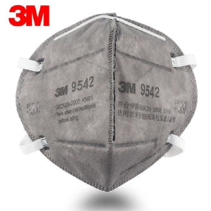 3M 9542 KN95 Particulate Respirators (Headband, Activated Carbon, No Valve) - FDA Approved for Covid-19 Protection