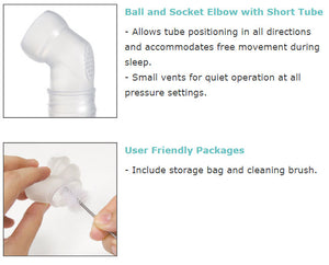 Mr. Wizard 230 Nasal Pillow Mask System (Designed for Men) by Apex Medical