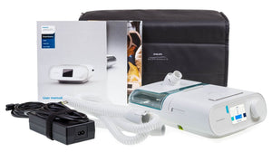 Bundle Deal: DreamStation Auto CPAP Machine (DSX500T11C) with Ascend Full Face Mask System (50825) by Philips Respironics and Sleepnet