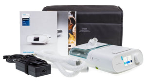 Bundle Deal: DreamStation Auto CPAP Machine (DSX500T11) and DreamWear Full Face Mask Fit-Pack (1113400) by Philips Respironics