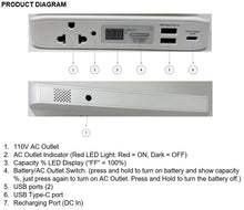 Zopec EXPLORE 5700 Universal Travel CPAP/BiPap Battery (up to 3 nights) - Only 2.5 lb and 1" Thin.