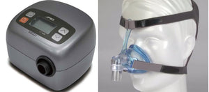 Bundle Deal: XT Auto CPAP Machine (SF04101) and Ascend Nasal Mask System (50174) by Apex Medical and Sleepnet
