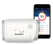 AirMini Travel Auto CPAP Machine (38113) Bundle Package with AIRFIT F20 Full Face Mask (63401) and Setup Pack (38825) by ResMed