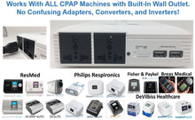 Zopec EXPLORE 5500 Universal CPAP UPS Backup Battery (Humidifier Only. NOT FOR HEATED TUBE.)
