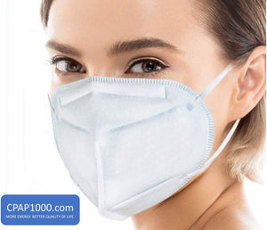 CPAP1000 KN95 Particulate Respirator (Pack of 40, 5 Layers) - Equivalent as US NIOSH N95 Performance