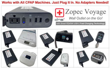 Zopec VOYAGE Universal Travel CPAP Battery (up to 2 Nights). Features Lightning Fast PD45W USB-C!