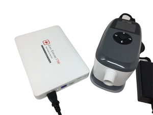 Zopec EXPLORE 5700 Universal Travel CPAP/BiPap Battery (up to 3 nights) - Only 2.5 lb and 1" Thin.