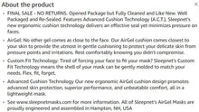 Sales Demo: Mojo AirGel Full Face Mask (Customizable Frame!) by Sleepnet