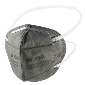 3M 9542 KN95 Particulate Respirators (Headband, Activated Carbon, No Valve) - FDA Approved for Covid-19 Protection