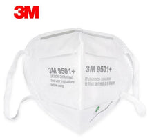 3M 9501+ KN95 Particulate Respirators (Earloop, No Valve) - FDA Approved for Covid-19 Protection