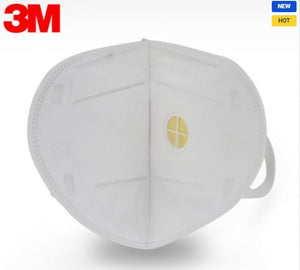 3M 9501V+ KN95 Particulate Respirators (Earloop, Exhalation Valve) - FDA Approved for Covid-19 Protection