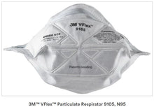 3M 9105 VFlex N95 Particulate Respirators (Headband, No Valve) - CDC NIOSH Approved