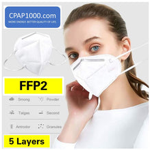 Obekonr KN95 Particulate Respirators (5 Layers) - Equivalent as US NIOSH N95 Performance