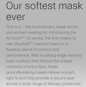 AirTouch F20 Full Face Mask with Headgear by ResMed