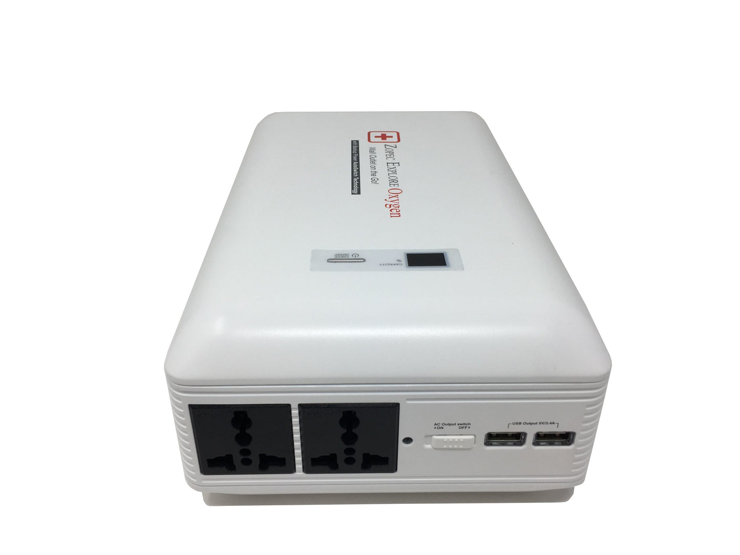 Zopec EXPLORE Oxygen Universal CPAP/BPAP UPS Backup Battery (for Using Both Humidifier and Heated Tube)