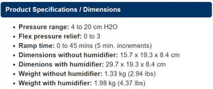 DreamStation Auto CPAP with Humidifier by Philips Respironics (DSX500H11)