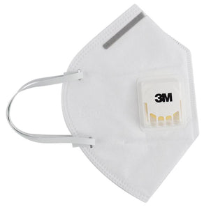 3M 9501V+ KN95 Particulate Respirators (Earloop, Exhalation Valve) - FDA Approved for Covid-19 Protection