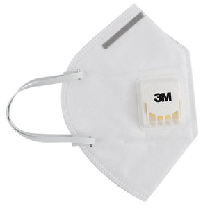 3M KN95 Particulate Respirator 9502V+ with Exhalation Valve (Pack of 25) - Equivalent as US NIOSH N95 Performance
