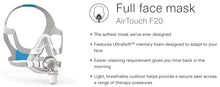 AirTouch F20 Full Face Mask with Headgear by ResMed