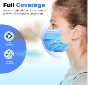 Size Small - Level 1 Procedure Masks (Box of 50) by Zopec Medical