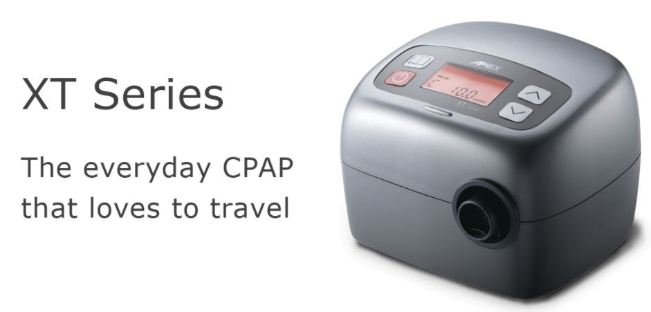 Apex XT Fit Travel CPAP Machine – Compact CPAP for Sleep Apnea