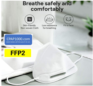 KD KN95 Particulate Respirators (5 Layers) - Equivalent as US NIOSH N95 Performance