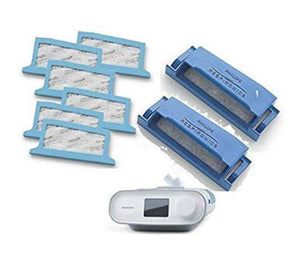 Multi-Pack Air Filters for DreamStation by Philips Respironics (6 Fine Filters and 2 Pollen Filters)