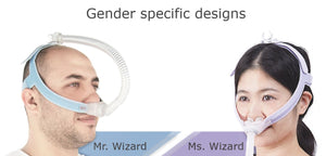 Sales Demo: Mr. Wizard 230 Nasal Pillow Mask System (Designed for Men) by Apex Medical