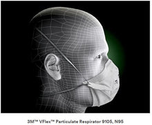 3M 9105 VFlex N95 Particulate Respirators (Headband, No Valve) - CDC NIOSH Approved