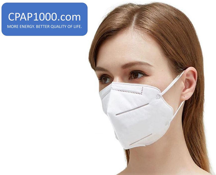 CPAP1000 KN95 Particulate Respirator (Pack of 40, 5 Layers) - Equivalent as US NIOSH N95 Performance