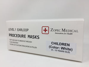 Children's Level 1 Procedure Masks by Zopec Medical
