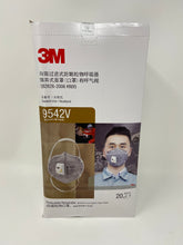 3M 9542V KN95 Particulate Respirators (Headband, Activated Carbon, Exhalation Valve) - FDA Approved for Covid-19 Protection