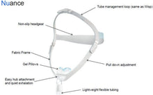 Sales Demo: NuancePro Nasal Gel Pillow Mask Fit-Pack (Gel Frame) by Philips Respironics