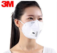 3M KN95 Particulate Respirator 9502V+ with Exhalation Valve (Pack of 10) - Equivalent as US NIOSH N95 Performance