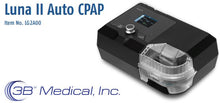 Luna II Auto CPAP Machine (LG2A00) with Heated Humidifier by 3B Medical