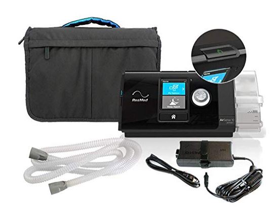 ResMed AirSense™ 10 AutoSet Card-to-Cloud CPAP Machine with HumidAir™  Heated Humidifier w Heated Tube and 6 Pack of HypoAllergenic Filters *** -  RMS CPAP