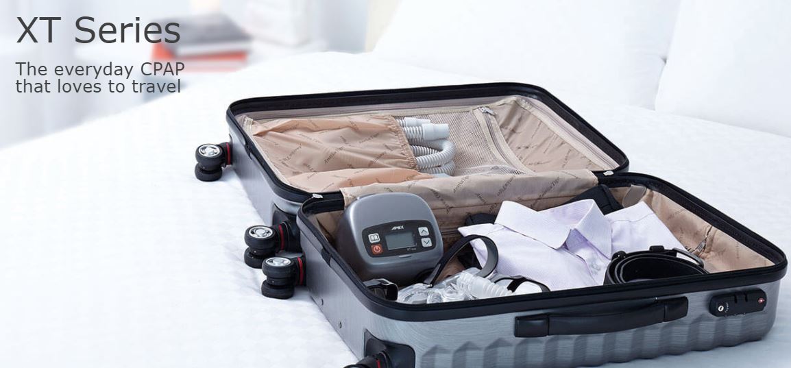 Apex XT Auto CPAP Machine (APAP) – Compact Travel CPAP for Sleep