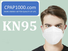 CPAP1000 KN95 Particulate Respirator (Pack of 40, 5 Layers) - Equivalent as US NIOSH N95 Performance
