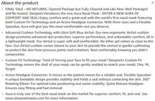 Sales Demo: Aura AirGel Nasal Mask (Customizable Shape!) by Sleepnet
