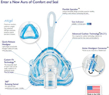 Aura AirGel Nasal Mask (Customizable Shape!) by Sleepnet