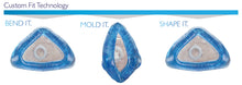 iQ AirGel Nasal Mask - 3 Point Fit Headgear (Customizable Shape!) by Sleepnet